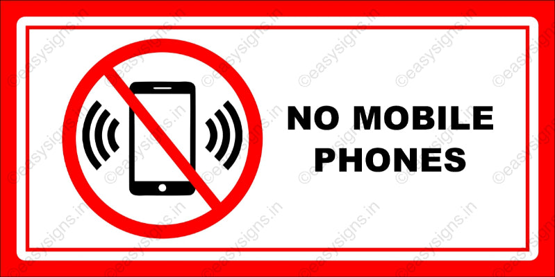 No Mobile Phones