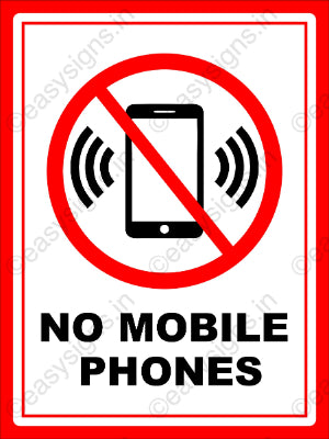 No Mobile Phones