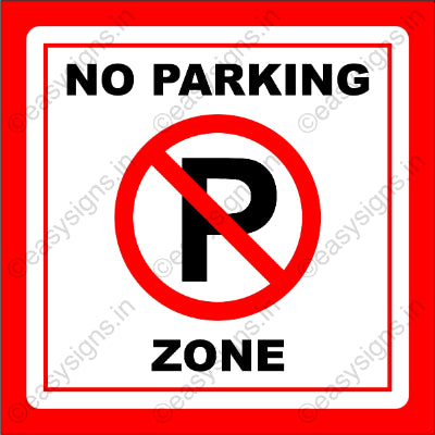 No Parking Zone