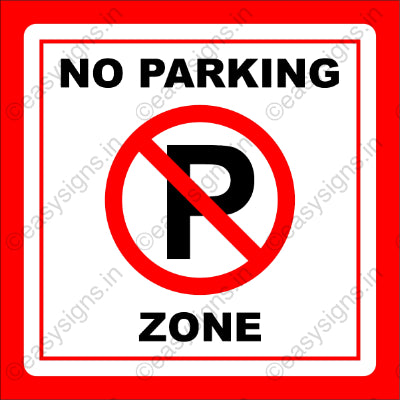 No Parking Zone