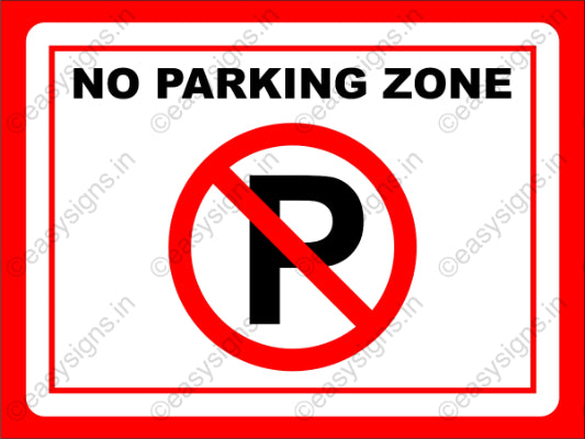 No Parking Zone