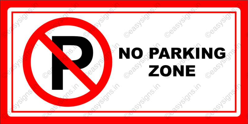 No Parking Zone