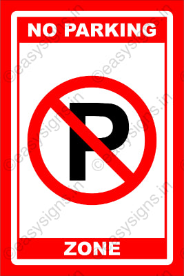 No Parking Zone