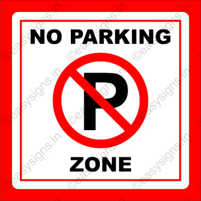 No Parking Zone