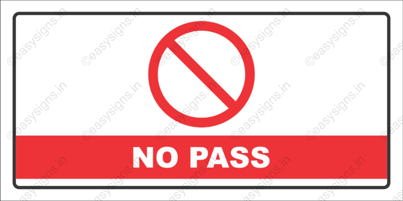 No Pass