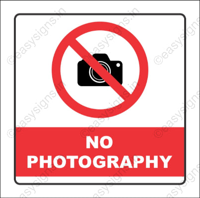 No Photography