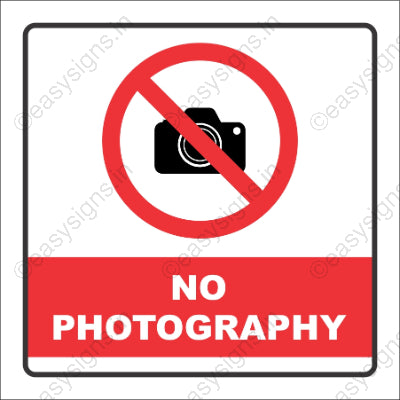 No Photography