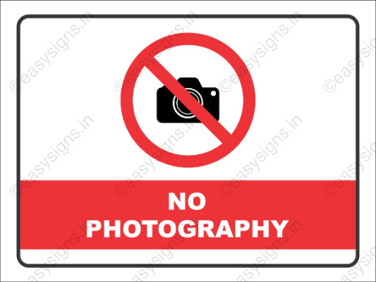 No Photography