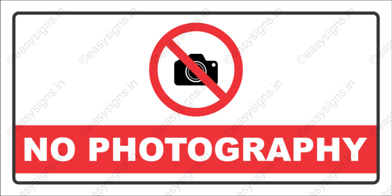 No Photography