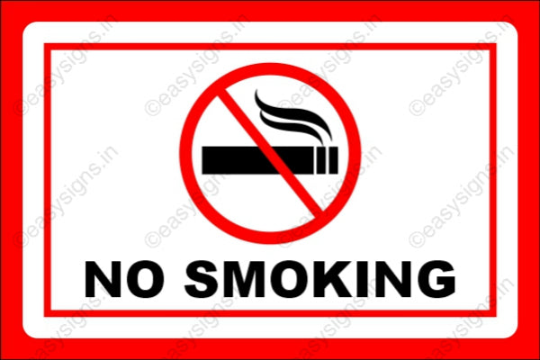 No Smoking