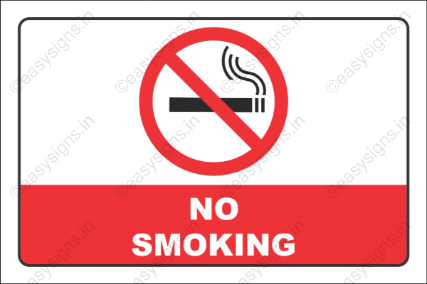 No Smoking