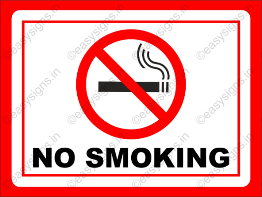No Smoking