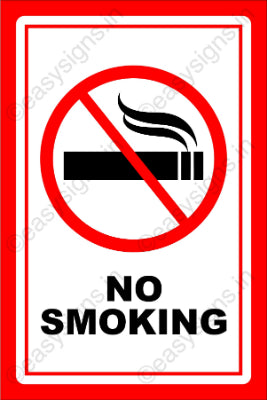 No Smoking