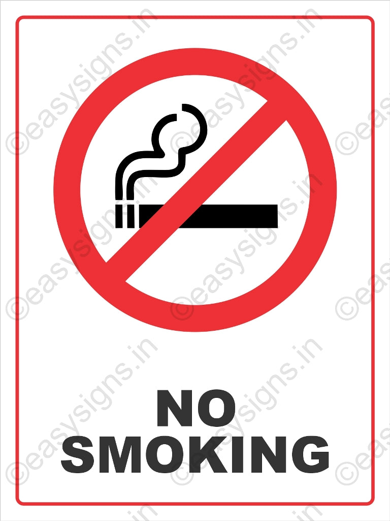 No Smoking