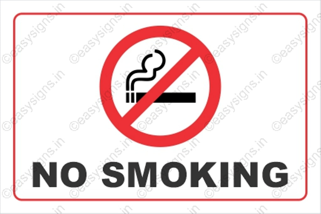 No Smoking