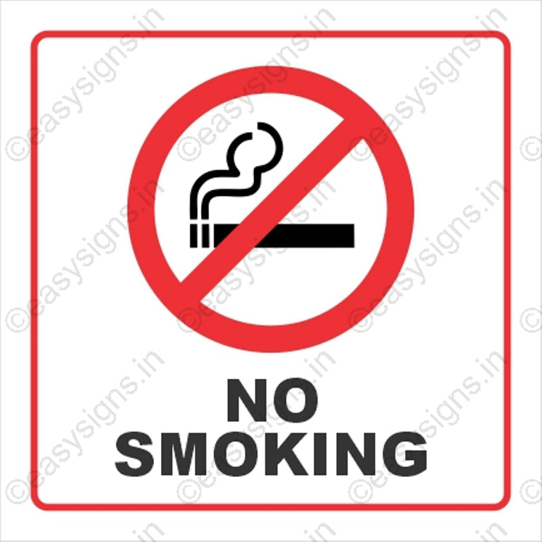 No Smoking