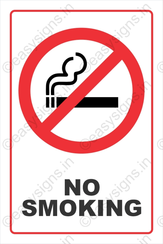 No Smoking