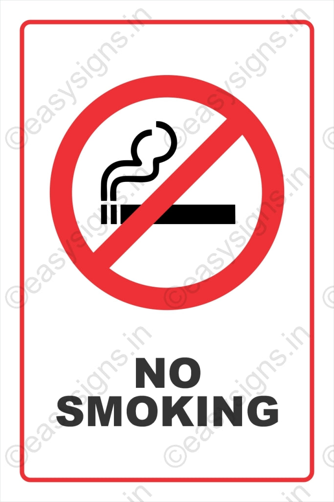 No Smoking