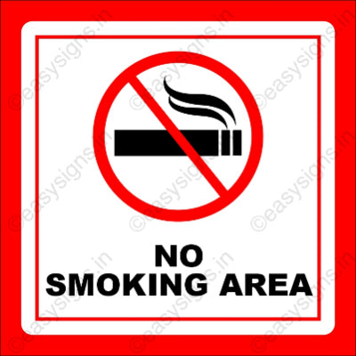No Smoking Area