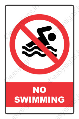No Swimming