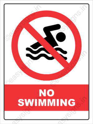 No Swimming