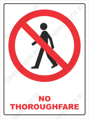 No Thoroughfare