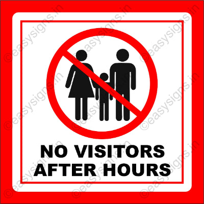 No Visitors After Hours