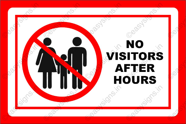 No Visitors After Hours