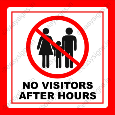 No Visitors After Hours