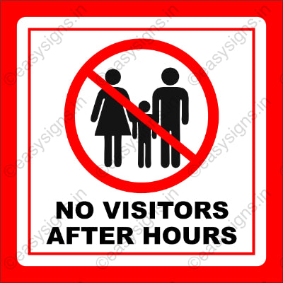 No Visitors After Hours