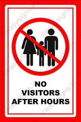 No Visitors After Hours