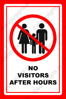 No Visitors After Hours