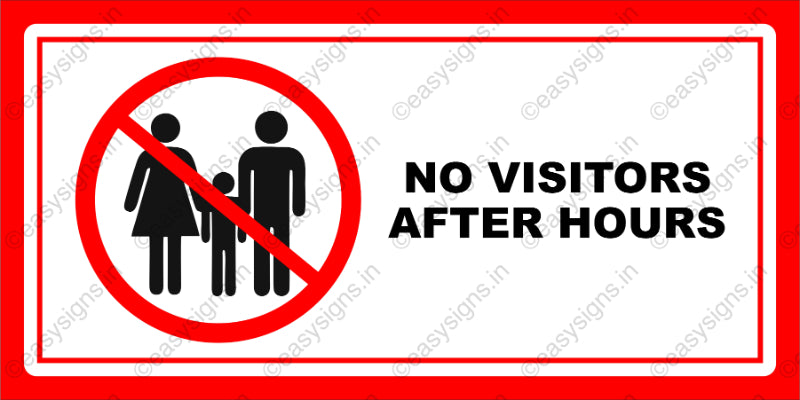 No Visitors After Hours