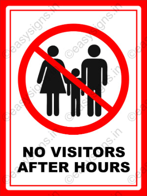 No Visitors After Hours