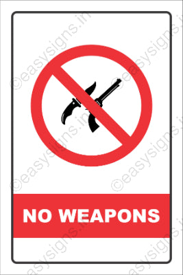 No Weapons