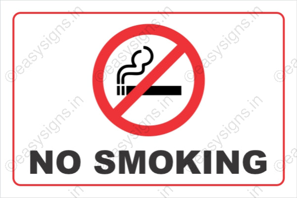 No Smoking