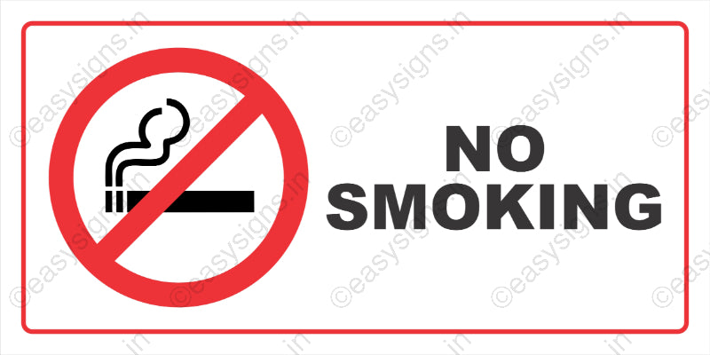 No Smoking
