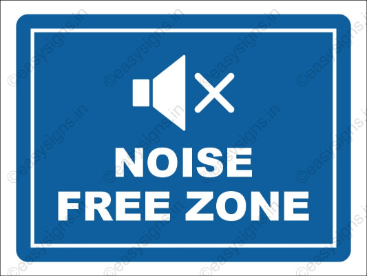 Noise-Free Zone