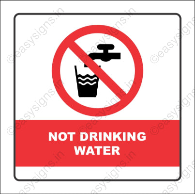 Not Drinking Water