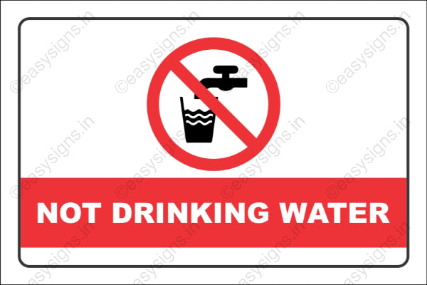 Not Drinking Water