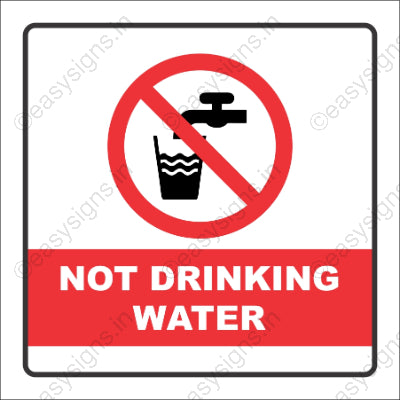 Not Drinking Water