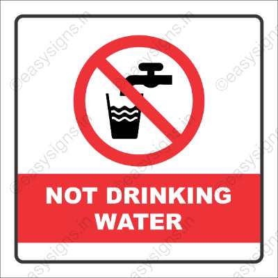 Not Drinking Water