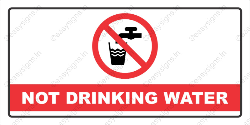 Not Drinking Water