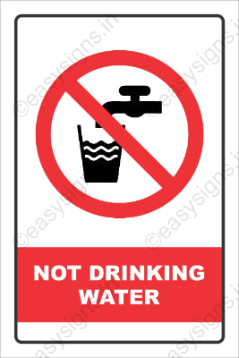 Not Drinking Water