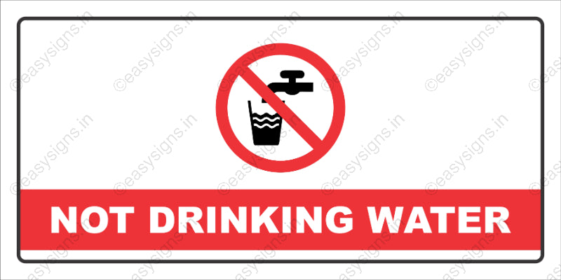 Not Drinking Water