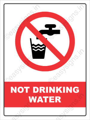 Not Drinking Water