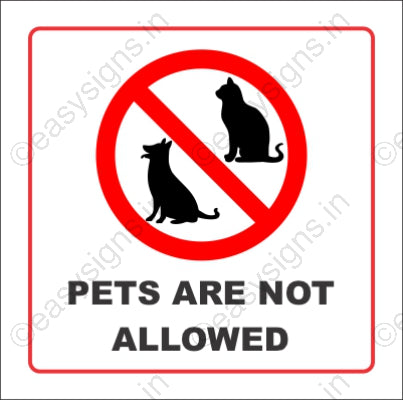 Pets Are Not Allowed
