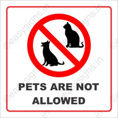 Pets Are Not Allowed
