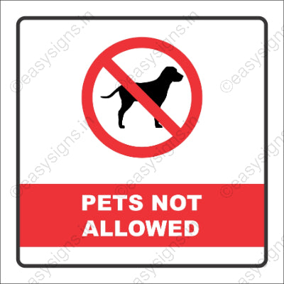 No Pets Allowed