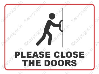Please Close The Doors